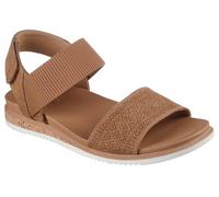 Skechers Desert Kiss - Sandalias Planas Bajas para Mujer, Color castaño, Talla 36