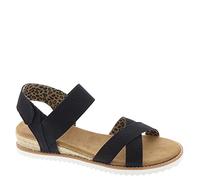 Skechers Desert Kiss- Secret Picnic 33386-BLK, Womens sandals, black, 41 EU