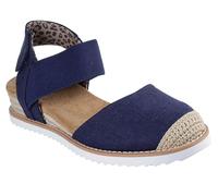 Skechers Desert Kiss-Sun Shining Zapatos planos tipo bailarina para mujer, marino, 40 EU