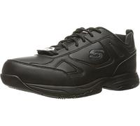 Skechers Dighton Athletic Work, Zapatos para Servicio de Alimentos Hombre, Negro, 45 EU Ancho