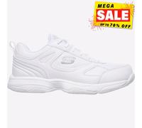 Skechers Dighton Bricelyn Memoria Espuma Mujer Seguridad Ropa Zapatillas Blancas