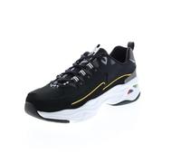 Skechers D'Lites 4.0 Fresh Diva - Tenis para Mujer, Negro/Multicolor, 37 EU