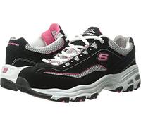 Skechers D'lites Biggest Fan, Zapatillas Mujer, Negro Bkwp, 38 EU
