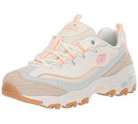 Skechers Zapatillas D'lites Bold Views Vistas Atrevidas piel y malla, ribete multicolor Mujer 56 EU