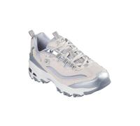 Skechers D'Lites Chromatic Zapatillas Chunky Para Mujer Plateadas 150246 NTSL