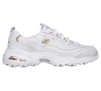Skechers D'Lites - Fresh Start en White Rose Gold, talla 38.5
