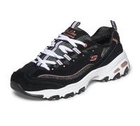 Skechers D'Lites-Me Time - Tenis de moda con cordones para mujer