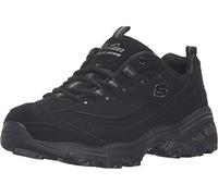 Skechers D'lites Play On, Sneakers Mujer, Black, 39.5 EU
