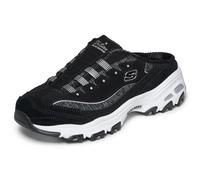 Skechers D'Lites Resilient - Tenis de Moda para Mujer, Negro/Blanco, Talla 7