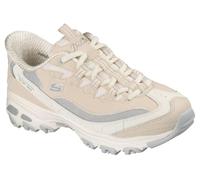 Skechers D'lites-Smooth Nostalgia Hands Free Slip-ins Zapatillas Deportivas para Mujer, Gris Natural, 42 EU