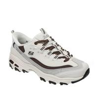 Skechers D'lites-Smooth Nostalgia, Hands Free Slip-ins, Zapatillas Mujer, Off White Brown, 41 EU