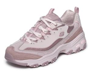 Skechers D'lites Wild Charm ZapatillasMujer | Plantilla de espuma viscoelástica refrigerada por aire, entresuela acolchada con suela exterior