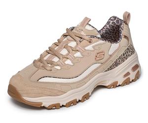 Skechers D'lites Wild Charm ZapatillasMujer | Plantilla de espuma viscoelástica refrigerada por aire, entresuela acolchada con suela exterior