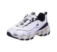 SKECHERS Zapatillas deportivas bajas 'D'LITES' negro / plata / blanco, Talla 37