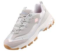 Skechers D'LITES, Zapatos Mujer, Gris Claro, 38 EU