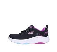Skechers D'lux Fitness Roam Free, Zapatillas Mujer, Negro, 38.5 EU