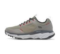 Skechers D'Lux Journey Slate Peak - Zapatillas de Senderismo para Hombre, Resistentes al Agua, Ajuste Relajado, Espuma viscoelástica refrigerada por Aire, Talla 45 EU