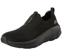 Skechers, D'Lux Walker 2.0 Bold State Mujer, Ribete de Punto Negro plomizo, 40 EU