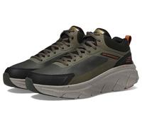 Skechers D'lux Walker 2.0 Grailo Waterproof, Zapatillas Hombre, Naranja Oliva, 40 EU
