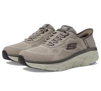 Skechers D'lux Walker 2.0 Rezinate Manos Libres Slip-in para Hombre, Gris Topo, 40 EU