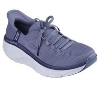 Skechers D'lux Walker 2.0 Movimiento emotivo, Zapatillas Mujer, Pizarra, 37.5 EU