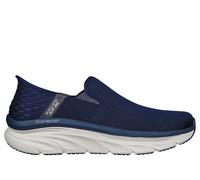 Skechers D'Lux Walker Hombre Zapatillas Slip-On Sin Manos Navy, Tallas 8-13