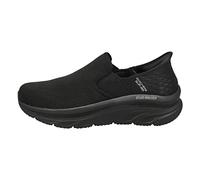Skechers D'lux Walker Orford Slip-in, Mocasín Penny Hombre, Black, 42 EU X-Ancho