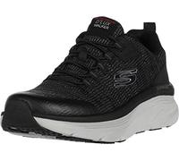 Skechers D'Lux Walker - Pensive Hombre Scarpe da Ginnastica, Black White, 43 EU