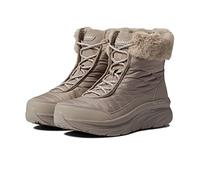 Skechers D'Lux Walker Winter Solstice, Botas Mujer, Dark Taupe Nylon/Duraleather, 36 EU