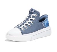 Skechers Dogg: Snoop One-Boss Life - Tenis de Lona Manos Libres para Mujer, Azul Marino, 36 EU