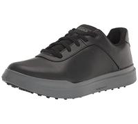Skechers Drive 5 LX Arch Relaxed Fit-Zapatillas de Golf Impermeables sin Espinas, Hombre, Negro y Gris, 41.5 EU
