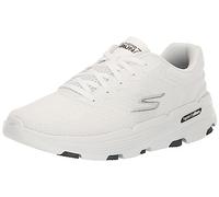 Skechers Driven, GO Run 7.0 IMPULSADO Mujer, White Textile/Black Trim, 40 EU
