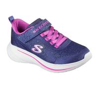 Skechers Tenis Wave 92 para niña, marino, 4 Big Kid