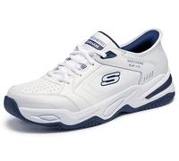 Skechers Durham - Tenis sin Cordones para Hombre, Blanco, 47.5 EU