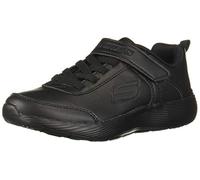 Skechers DYNA-LITE SCHOOL SPRINTS, Zapatillas para Niñas, Black Duraleather/Trim, 30 EU