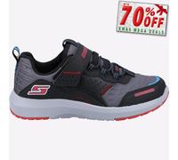 Skechers Dinámica Pisar Júnior en Forma Casual Gimnasio SPORTS Zapatillas Negras