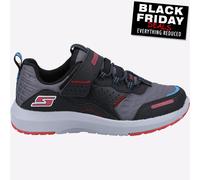 Skechers Dinámica Pisar Júnior en Forma Casual Gimnasio SPORTS Zapatillas Negras