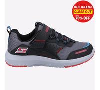 Skechers Dinámica Pisar Júnior en Forma Casual Gimnasio SPORTS Zapatillas Negras