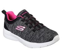 Skechers Dynamight 2.0 - en a Flash en Negro/Rosa Caliente, talla 39