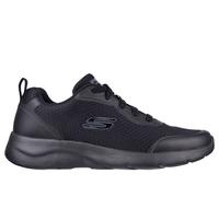 Hombres Skechers Dynamight 2.0 Completo Pace Todo Negro Zapatillas Zapatos 7-12