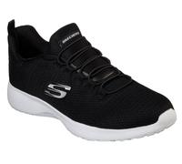 Skechers Dynamight en Negro/Blanca, talla 42.5, Vegan
