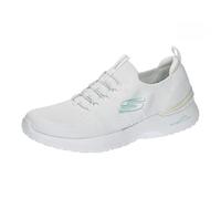 Skechers Dynamight Perfect Steps 149754 - Zapatillas para mujer, color blanco, Blanco/Verde menta, 9