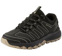 Skechers Dynamite en, Trekking Corte Bajo Hombre, Ribete de Malla sintética Negra, 39.5 EU