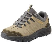 Skechers Dynamite en, Trekking Corte Bajo Hombre, Malla sintética Natural Gris, 41 EU