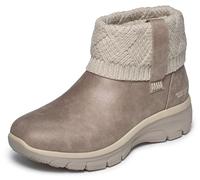 Skechers Easy Going Botas cortas al tobilloMujer | Manos libres, ajuste relajado, espuma viscoelástica refrigerada por aire, forro de piel sintética, material impermeable 3M
