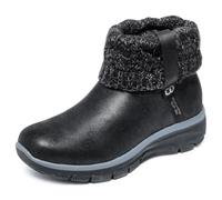Botines Skechers Slip-Ins Easy Going Mujer Cozy Weather 2 Negro Knit 36 EU