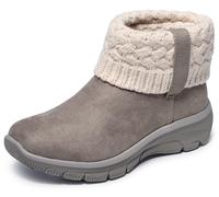 Skechers Easy Going-Cozy Weather, Botas Cortas al Tobillo Mujer, Pardo, 36.5 EU