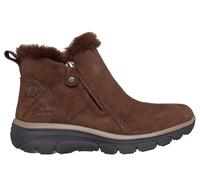 Skechers Easy Going - Cremallera alta 2 para mujer, Chocolate, 38 EU