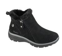 Skechers Easy Going-High Zip 2, Botas de Invierno Mujer, Negro, 41 EU