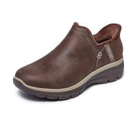 Skechers Easy Going Modern Hour, Botas Cortas al Tobillo Mujer, Chocolate, 38 EU
